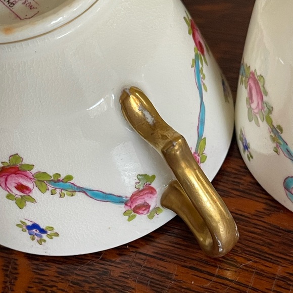 Birks Royal Staffordshire tea cups x 2 - Picture 6 of 8